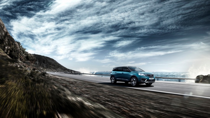 Peugeot 5008 2021. Desktop wallpaper