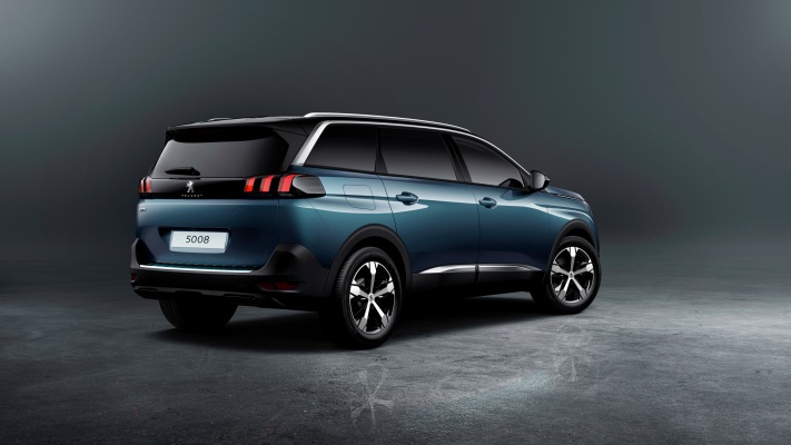 Peugeot 5008 2021. Desktop wallpaper