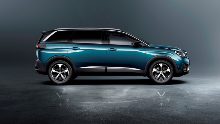 Peugeot 5008 2021. Desktop wallpaper