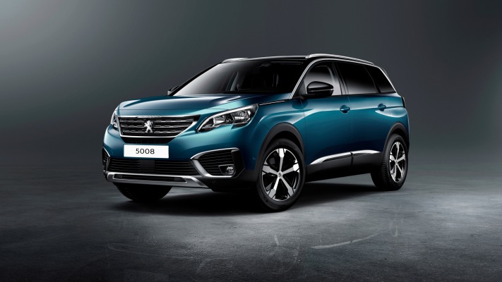 Peugeot 5008 2021. Desktop wallpaper