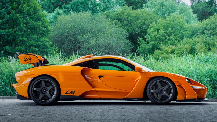 McLaren Senna LM 2020. Desktop wallpaper