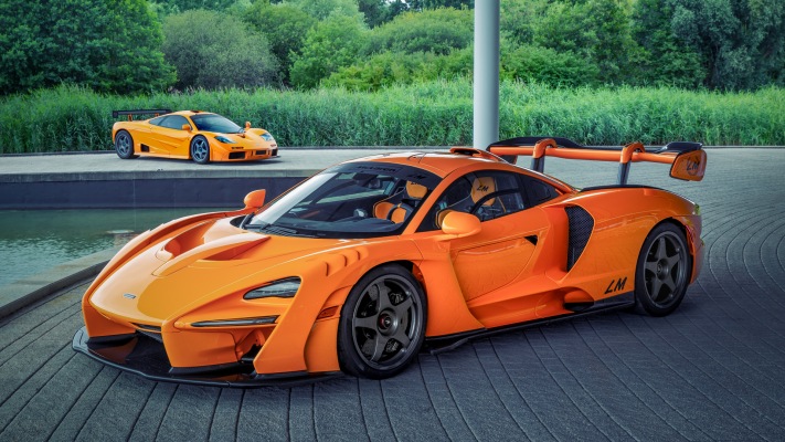 McLaren Senna LM 2020. Desktop wallpaper