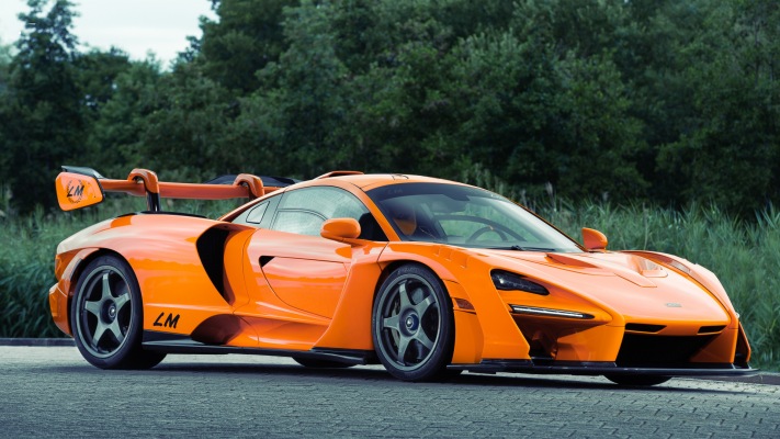 McLaren Senna LM 2020. Desktop wallpaper