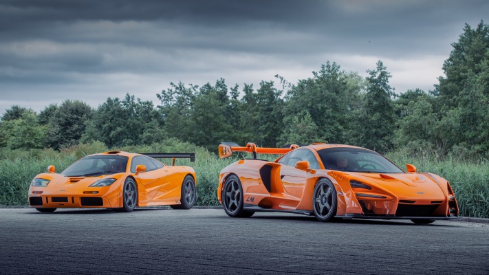 McLaren Senna LM 2020. Desktop wallpaper