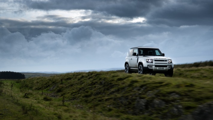 Land Rover Defender 90 2021. Desktop wallpaper