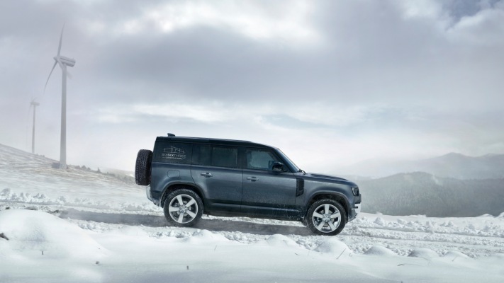 Land Rover Defender 110 Hard Top 2021. Desktop wallpaper