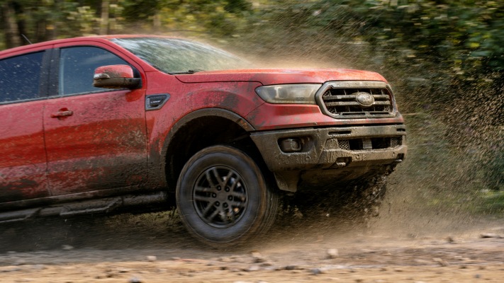 Ford Ranger Tremor Lariat 2021. Desktop wallpaper