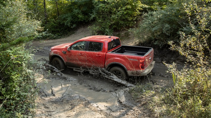 Ford Ranger Tremor Lariat 2021. Desktop wallpaper