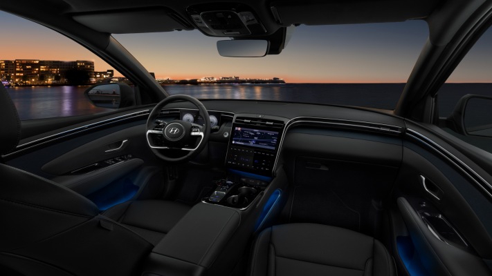 Hyundai Tucson 2022. Desktop wallpaper