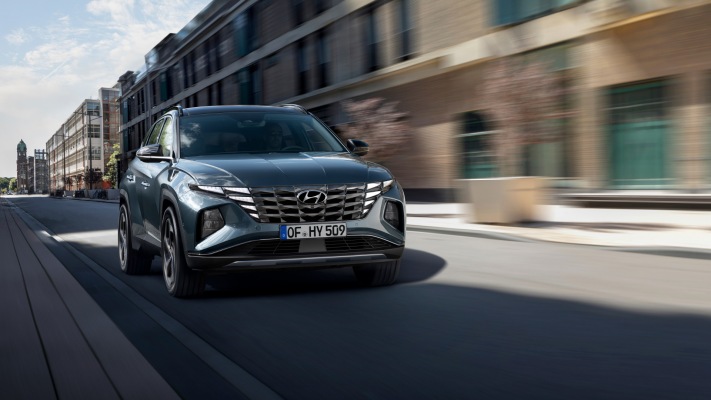 Hyundai Tucson 2022. Desktop wallpaper