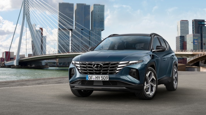 Hyundai Tucson 2022. Desktop wallpaper