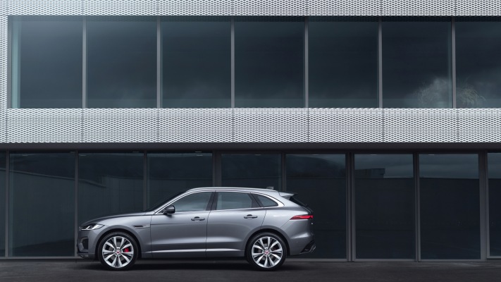 Jaguar F-PACE 2021. Desktop wallpaper