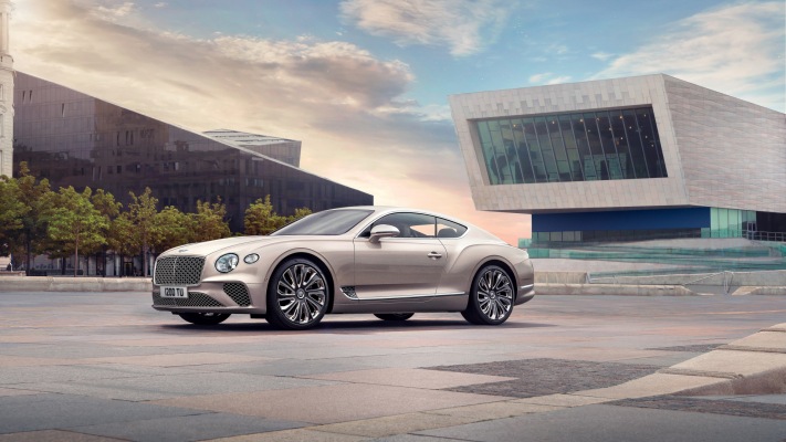 Bentley Continental GT Mulliner 2020. Desktop wallpaper