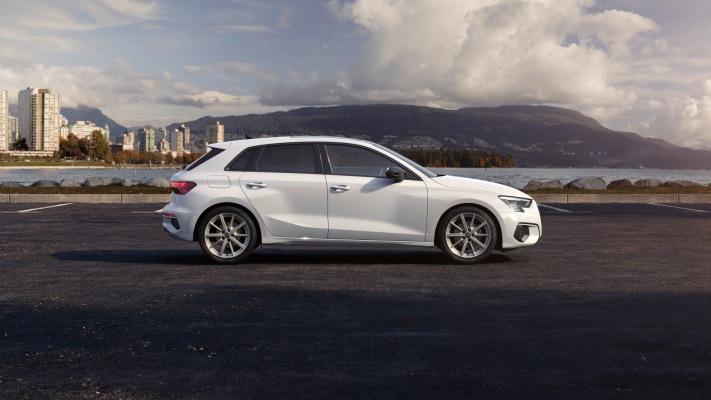 Audi A3 Sportback 30 g-tron 2021. Desktop wallpaper