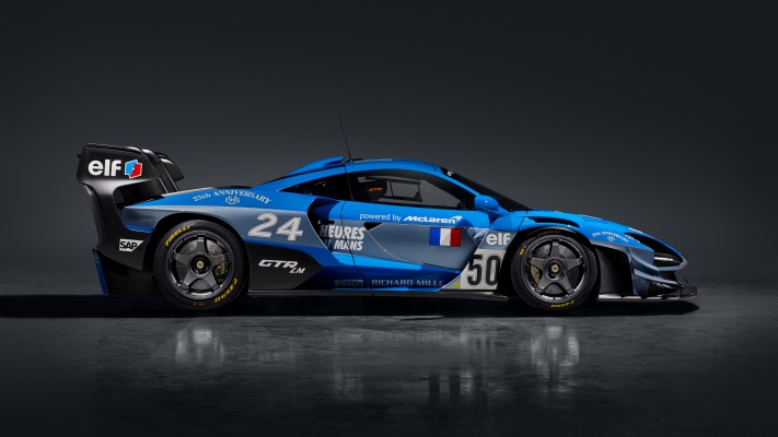McLaren Senna GTR LM 2020. Desktop wallpaper