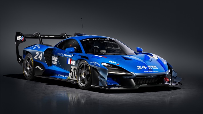 McLaren Senna GTR LM 2020. Desktop wallpaper