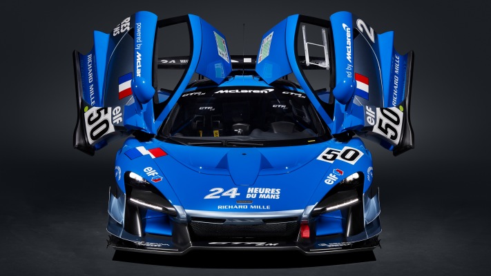 McLaren Senna GTR LM 2020. Desktop wallpaper
