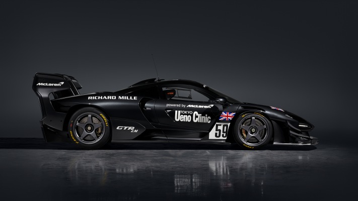 McLaren Senna GTR LM 2020. Desktop wallpaper