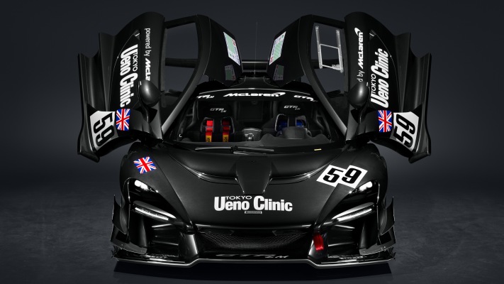McLaren Senna GTR LM 2020. Desktop wallpaper