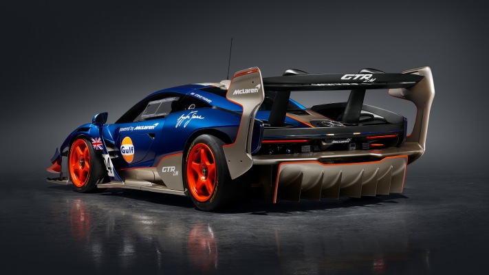 McLaren Senna GTR LM 2020. Desktop wallpaper