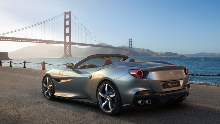 Ferrari Portofino M 2021. Desktop wallpaper