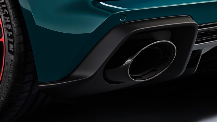 Audi R8 V10 Green Hell 2021. Desktop wallpaper