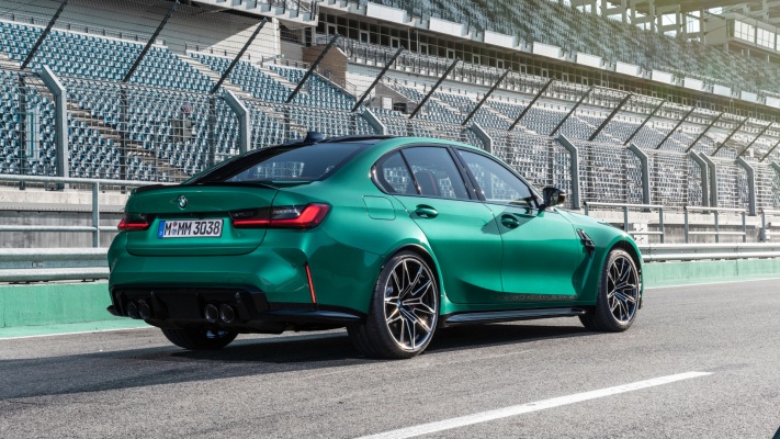 BMW M3 Competition Package 2021. Desktop wallpaper