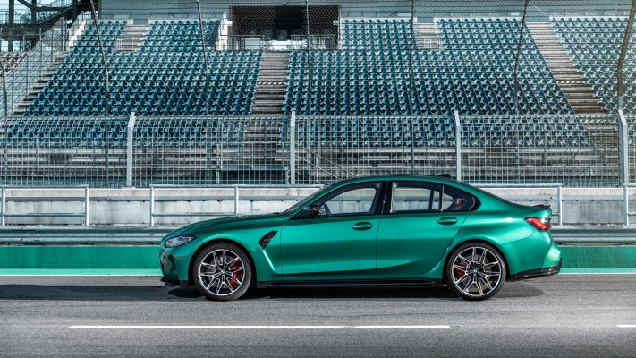 BMW M3 Competition Package 2021. Desktop wallpaper