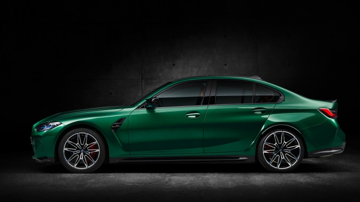 BMW M3 Competition Package 2021. Desktop wallpaper