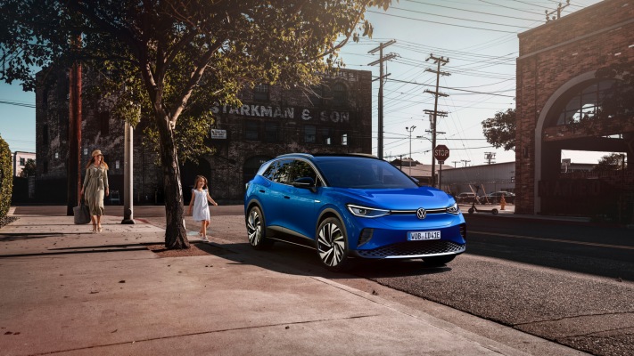 Volkswagen ID.4 1st Edition 2021. Desktop wallpaper