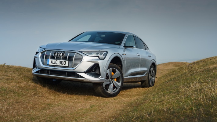 Audi e-tron Sportback UK Version 2020. Desktop wallpaper