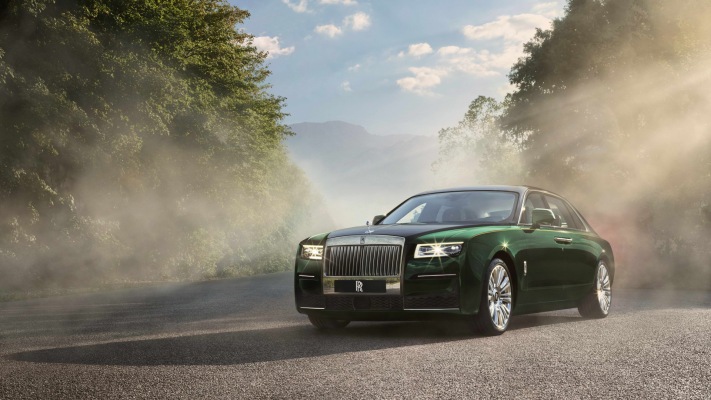 Rolls-Royce Ghost Extended 2021. Desktop wallpaper