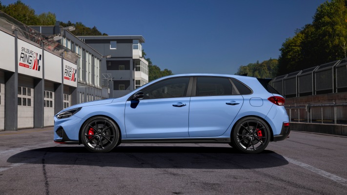 Hyundai i30 N 2021. Desktop wallpaper