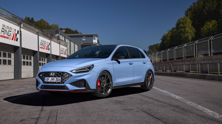 Hyundai i30 N 2021. Desktop wallpaper