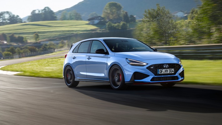 Hyundai i30 N 2021. Desktop wallpaper