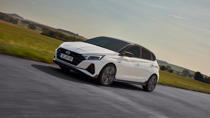 Hyundai i20 N Line 2021. Desktop wallpaper