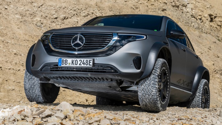 Mercedes-Benz EQC 4x4-2 Concept 2020. Desktop wallpaper