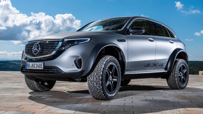 Mercedes-Benz EQC 4x4-2 Concept 2020. Desktop wallpaper