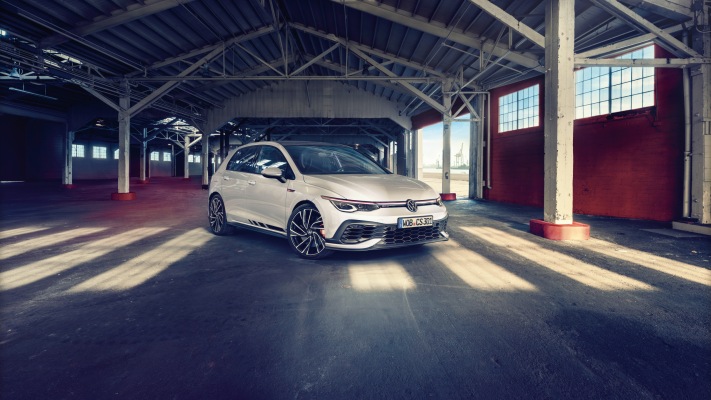 Volkswagen Golf GTI Clubsport 2021. Desktop wallpaper