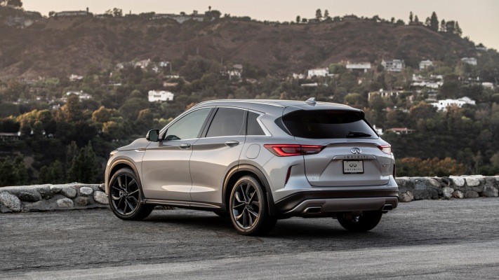 Infiniti QX50 2021. Desktop wallpaper
