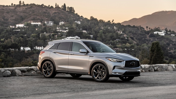 Infiniti QX50 2021. Desktop wallpaper