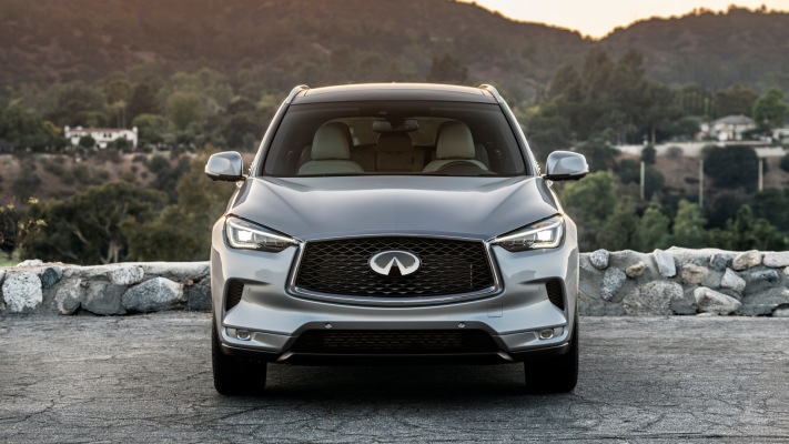 Infiniti QX50 2021. Desktop wallpaper