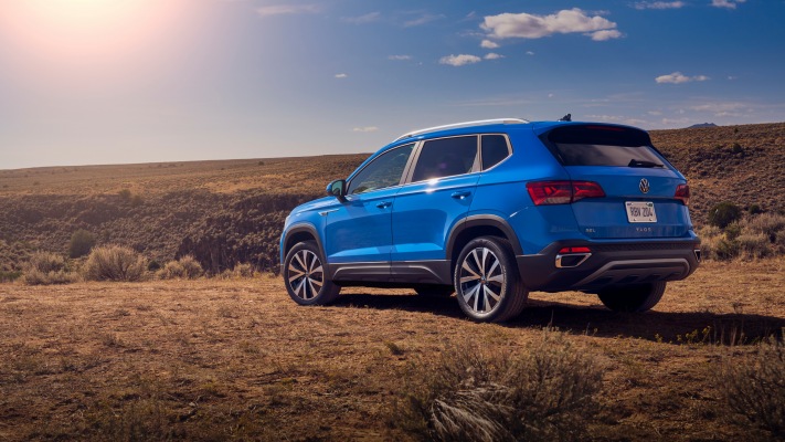 Volkswagen Taos 2022. Desktop wallpaper