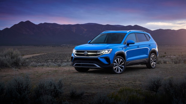 Volkswagen Taos 2022. Desktop wallpaper