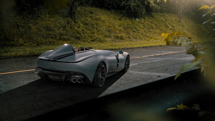 Ferrari Monza SP1 Novitec 2020. Desktop wallpaper