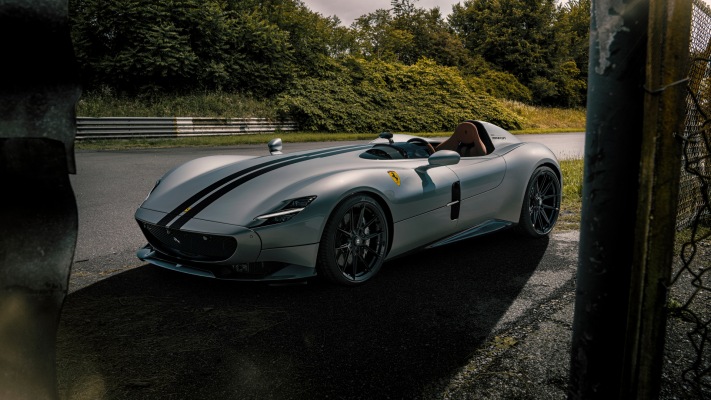 Ferrari Monza SP1 Novitec 2020. Desktop wallpaper