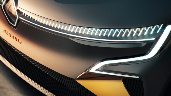 Renault Mégane eVision Concept 2020. Desktop wallpaper