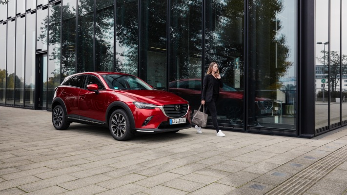Mazda CX-3 2021. Desktop wallpaper