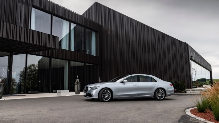 Mercedes-Benz S 400d 4MATIC 2021. Desktop wallpaper