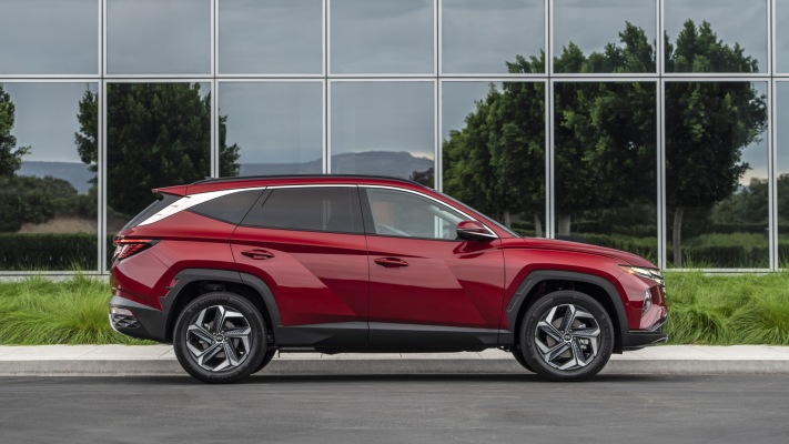 Hyundai Tucson USA Version 2022. Desktop wallpaper